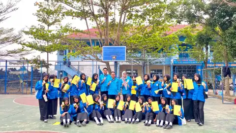 pemberangkatan anak prakerin
